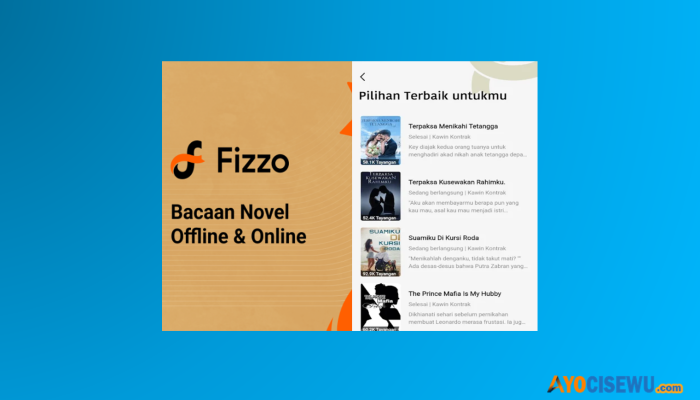 7 Cara Menghapus Riwayat Bacaan Terakhir di Fizzo Novel