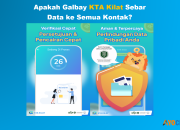 Galbay KTA Kilat Aman Sebar Data Semua Kontak? Review Disini