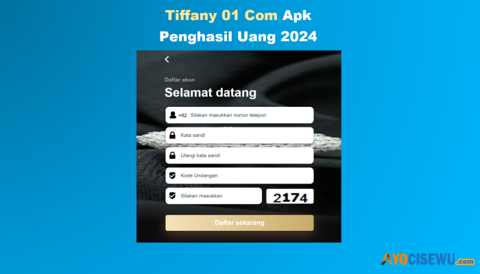 Tiffany 01 Com Apk Penghasil Uang Login, Daftar dan Download!