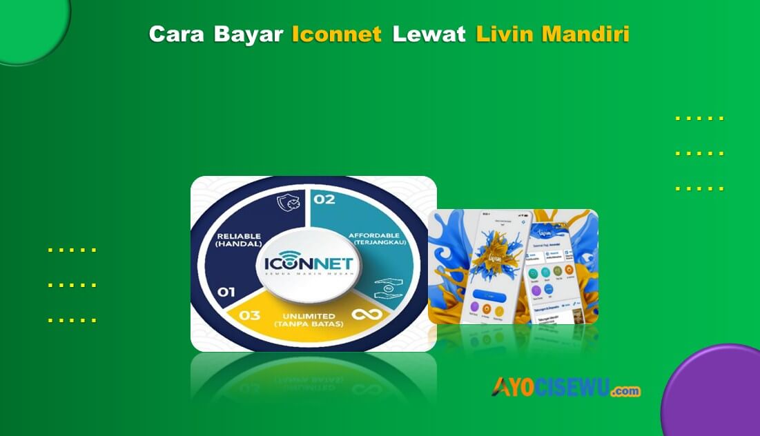 Cara Bayar Iconnet Lewat Livin Mandiri