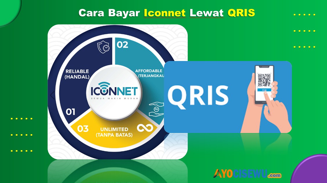 Cara Bayar Iconnet Lewat QRIS