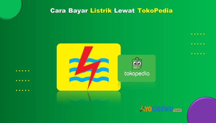 9 Cara Bayar Listrik Lewat Tokopedia Anti Ribet