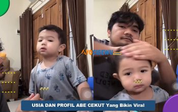 Inilah Usia dan Profil Abe Cekut Yang Bikin Viral di TikTok