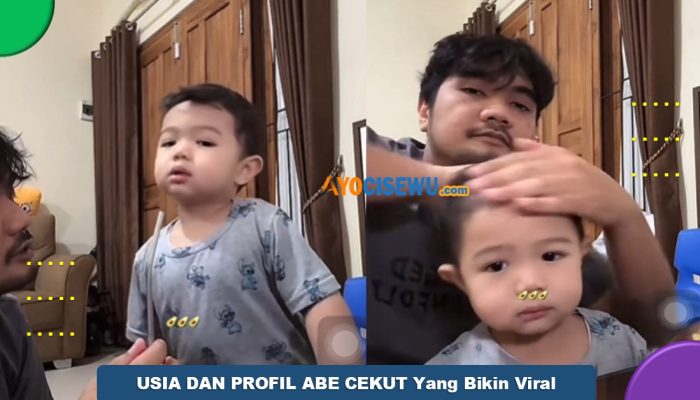 Inilah Usia dan Profil Abe Cekut Yang Bikin Viral di TikTok