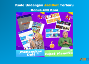 Masukkan Kode Undangan JadiDuit 2025 + Rp500 Ribu