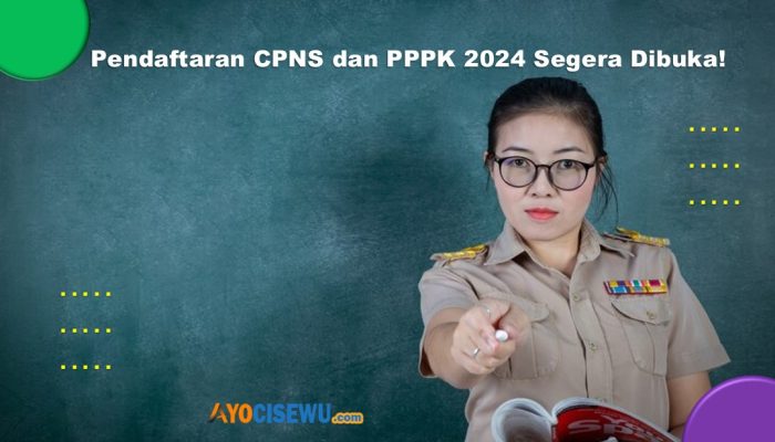 Pendaftaran CPNS dan PPPK 2024 Segera Dibuka! Cek Formasi Sekarang