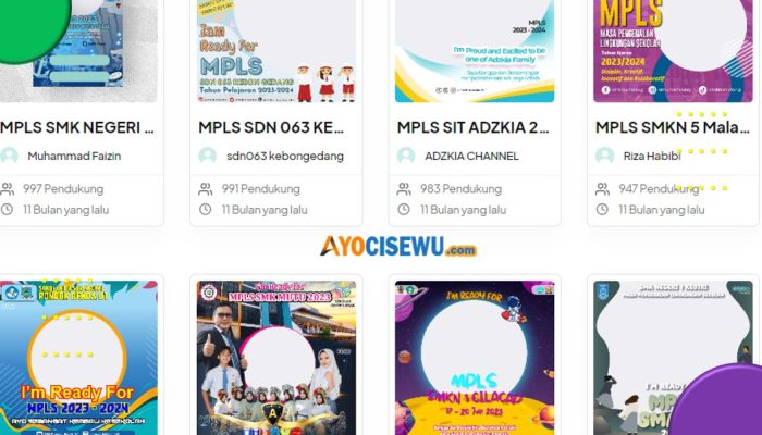 33 Twibbon MPLS SMA 2024 Gratis Tanpa Watermark, Buruan Download!