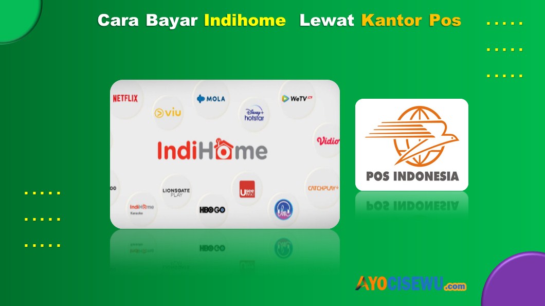 cara bayar indihome lewat Kantor pos