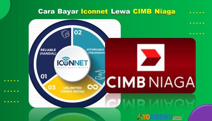 8 Cara Bayar Iconnet Lewat Cimb Niaga Mudah Cukup 1 Menit