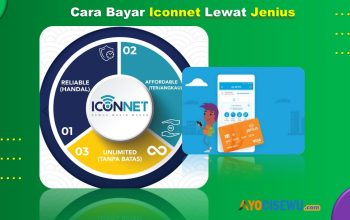cara bayar Iconnet Lewat Jenius