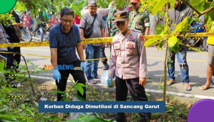 Viral! Mayat Pria Diduga Dimutilasi di Sancang Garut, Polisi Buru Pelaku!