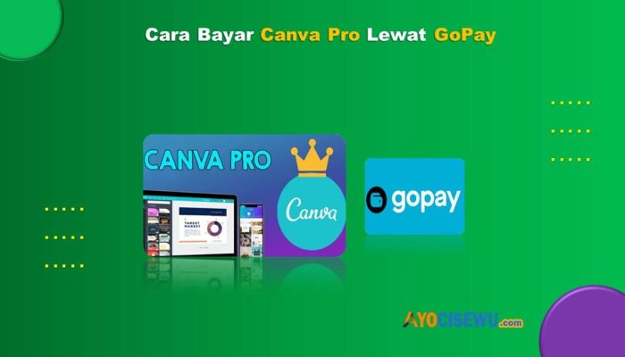7 Cara Bayar Canva Pro Lewat Gopay  Mudah & Praktis