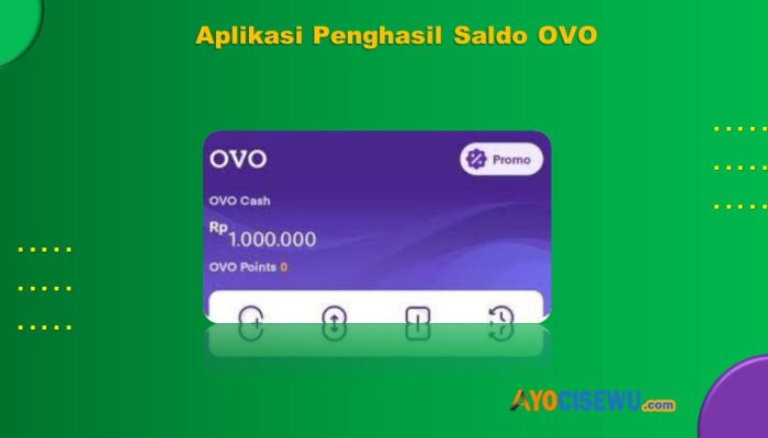 10 Game Penghasil Saldo OVO Terbukti Membayar