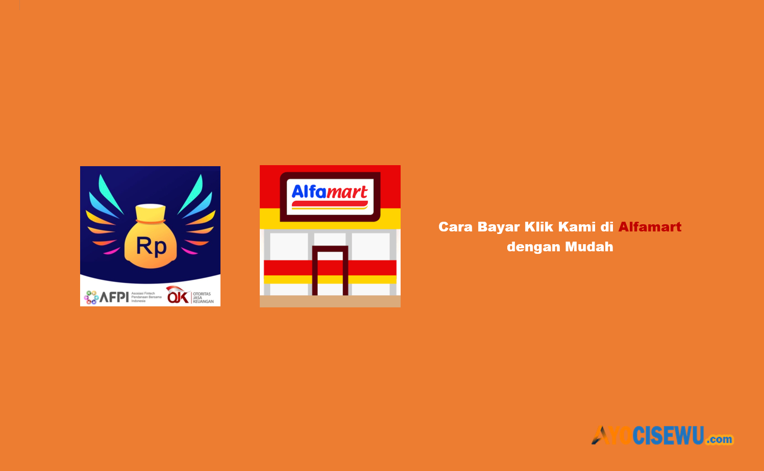 Cara Bayar Klik Kami di Alfamart