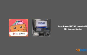 Cara Bayar UATAS di ATM BRI
