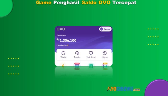 6 Game Penghasil Saldo OVO Tercepat Terbukti  Membayar 2024
