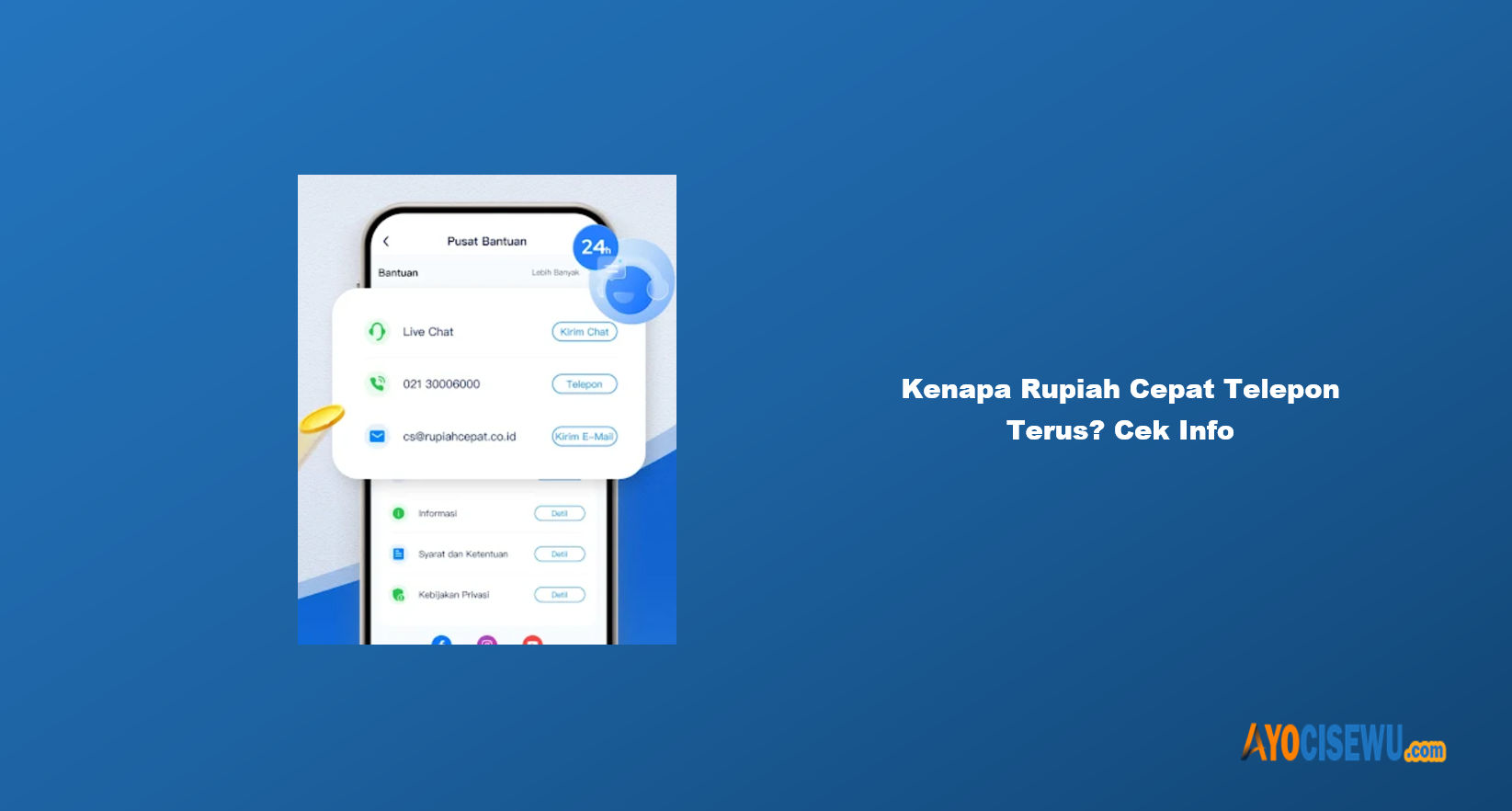 Kenapa Rupiah Cepat Telepon Terus?