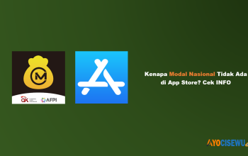 Modal Nasional Tidak Ada di App Store