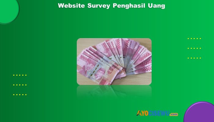 3 Website Survey Penghasil Uang Terpercaya 2024