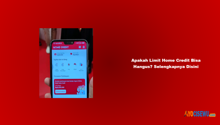 Apakah Limit Home Credit Bisa Hangus? Selengkapnya Disini