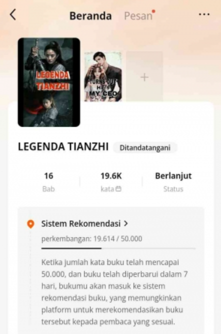 Cara Mencari Novel yang Hilang di Fizzo Novel