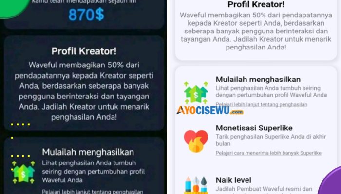 3 Cara Menghasilkan Uang dari Aplikasi Waveful: Panduan Lengkap