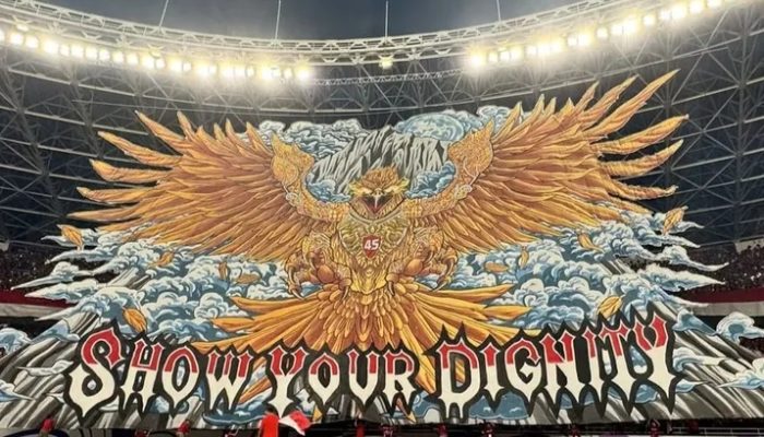 Show Your Dignity Artinya dalam Bahasa Indonesia: Yes MENANG!