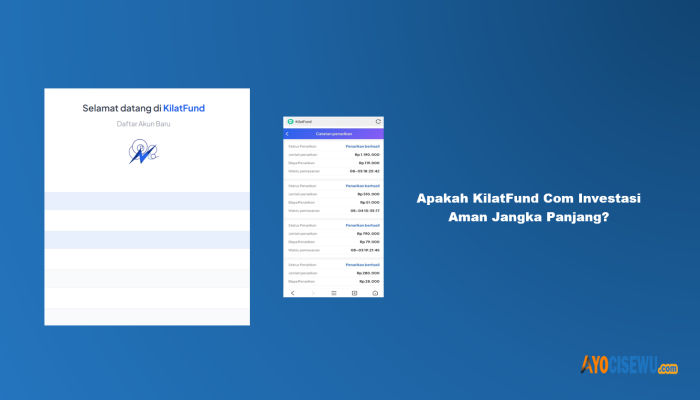 Apakah KilatFund Com Investasi Aman Jangka Panjang? Info