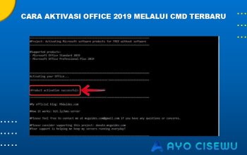 Cara Aktivasi Office 2019 Melalui CMD Terbaru