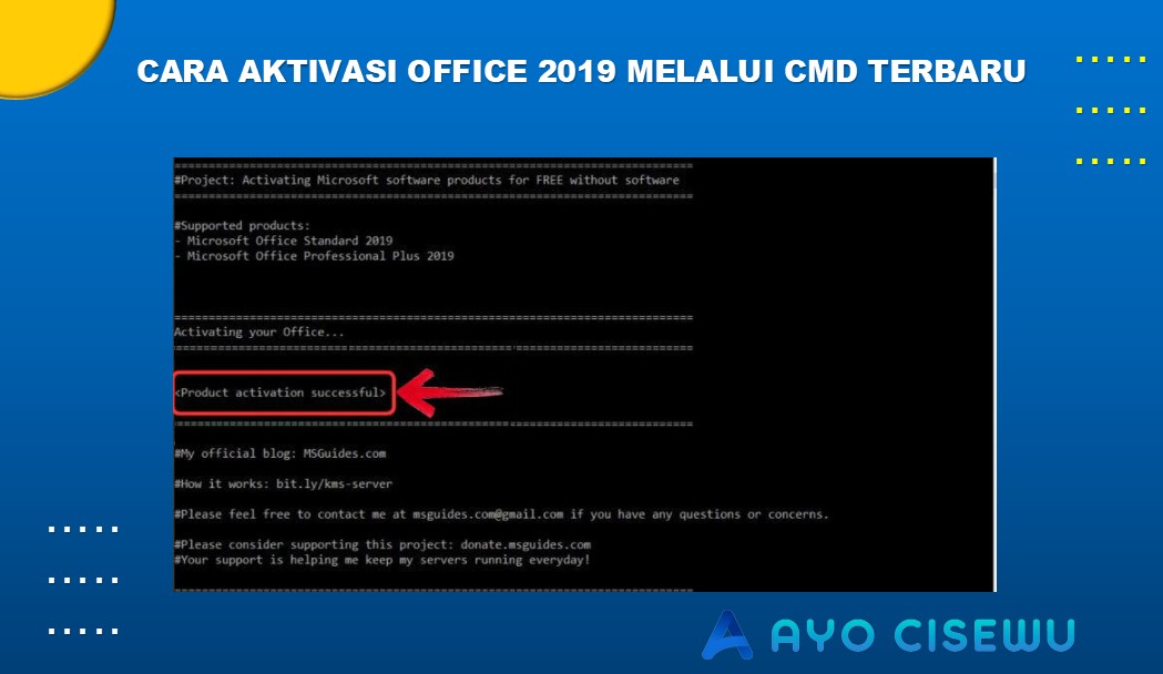 Cara Aktivasi Office 2019 Melalui CMD Terbaru