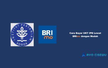 Cara Bayar UKT IPB Lewat BRImo