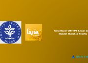 Cara Bayar UKT IPB Lewat Livin Mandiri