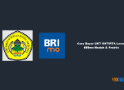 Cara Bayar UKT UNTIRTA Lewat BRImo