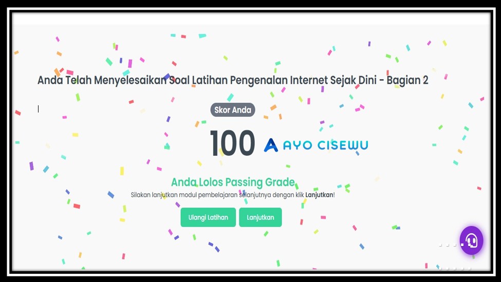 Kunci Jawaban 3.2 Pengenalan Internet Sejak Dini - Bagian 2