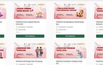 Kemenag Buka 10 Pelatihan MOOC Pintar Periode 2, Agustus 2025