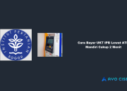 Cara Bayar UKT IPB Lewat ATM Mandiri
