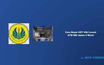 Cara Bayar UKT UNJ Lewat ATM BRI