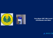 Cara Bayar UKT UNJ Lewat ATM Mandiri