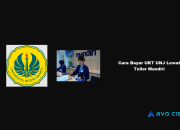 Cara Bayar UKT UNJ Lewat Teller Mandiri