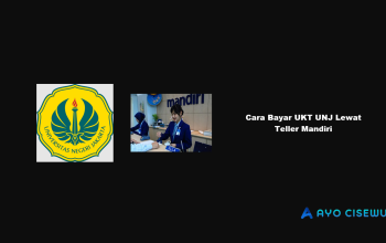 Cara Bayar UKT UNJ Lewat Teller Mandiri