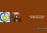 Cara Bayar UKT ITS Lewat ATM BNI