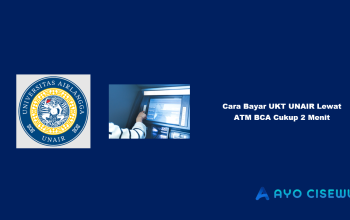 Cara Bayar UKT UNAIR Lewat ATM BCA