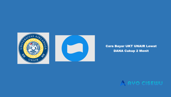 9 Cara Bayar UKT UNAIR Lewat DANA Cukup 2 Menit