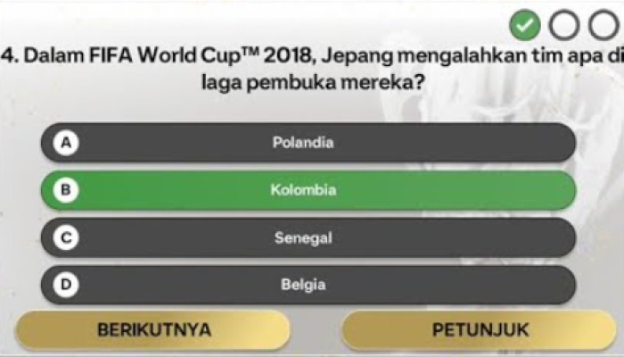 Dalam FIFA World Cup 2018 Jepang Mengalahkan Siapa? Jawaban
