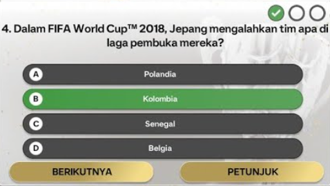 Dalam FIFA World Cup 2018 Jepang Mengalahkan Tim Apa?