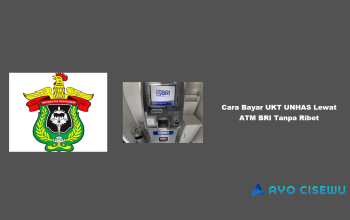Cara Bayar UKT UNHAS Lewat ATM BRI