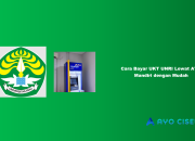 Cara Bayar UKT UNRI Lewat ATM Mandiri