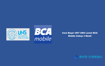 Cara Bayar UKT UNS Lewat BCA Mobile