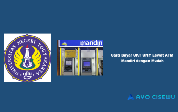 Cara Bayar UKT UNY Lewat ATM Mandiri