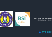 Cara Bayar UKT UNY Lewat BSI Mobile